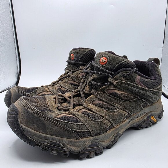 Merrell Moab 3 Mens Size 13 Black Hiking Shoes Trail Camping Outdoors Walking main image 13